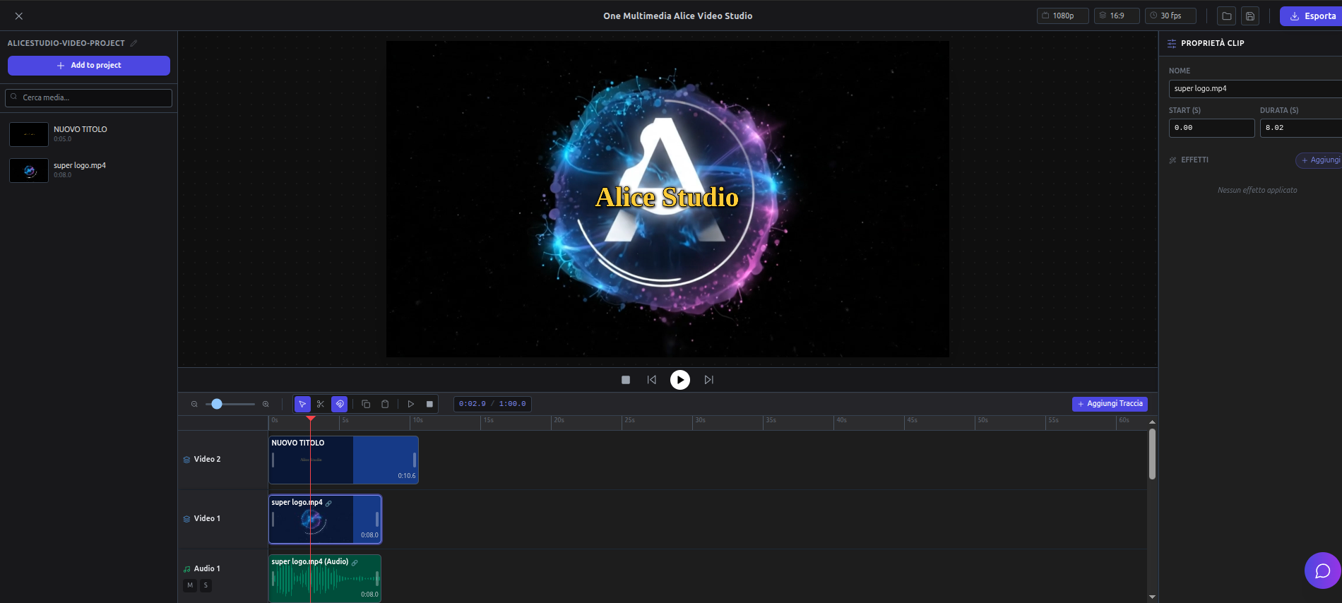 Alice Studio - Video Studio